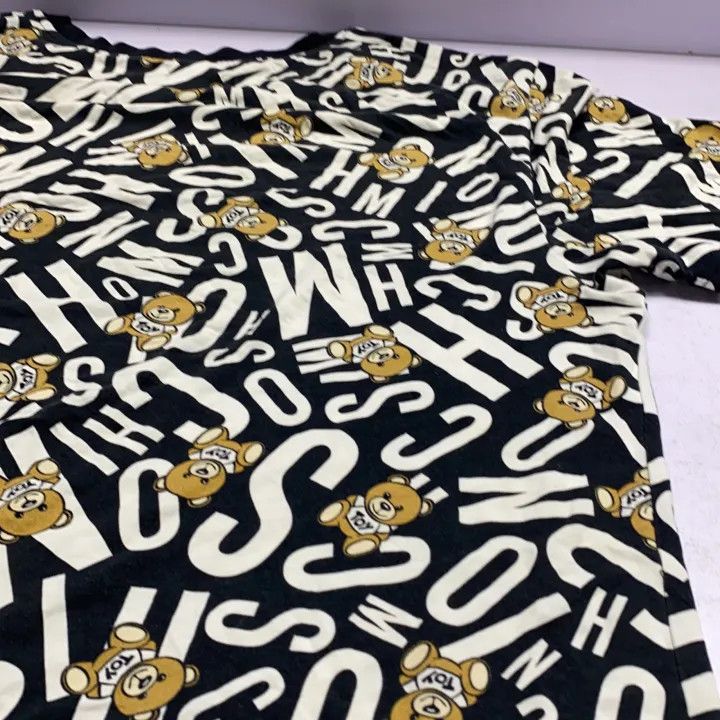 Moschino Moschino Teddy Bear Print Short Sleeve T-Shirt 0079 Size XL / US 12-14 / IT 48-50 - 11 Thumbnail