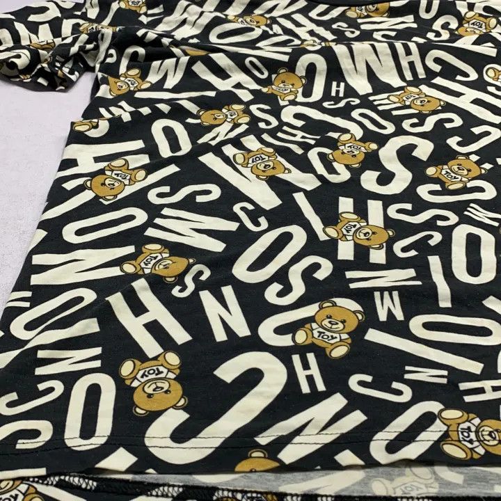 Moschino Moschino Teddy Bear Print Short Sleeve T-Shirt 0079 Size XL / US 12-14 / IT 48-50 - 10 Thumbnail