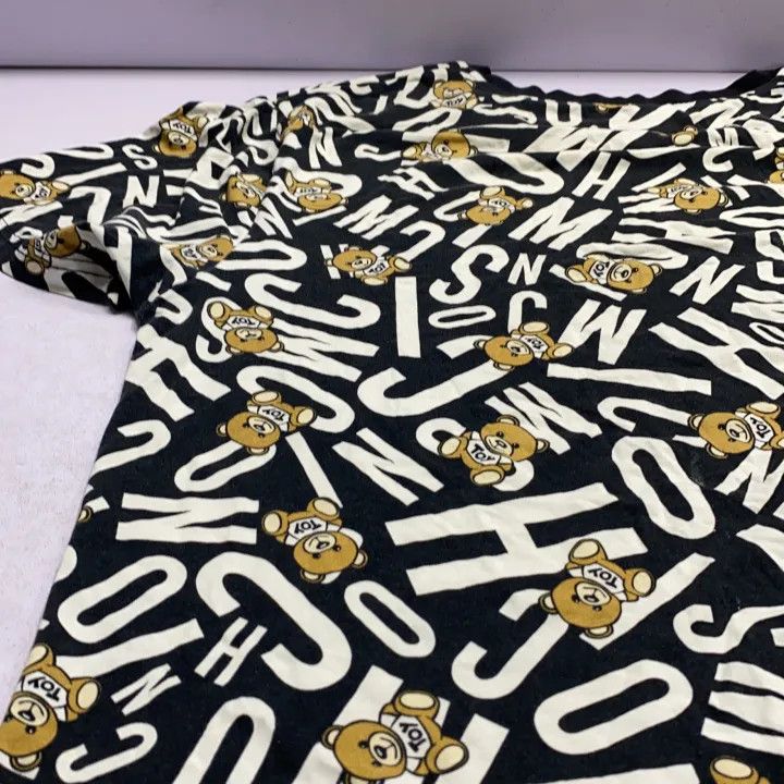 Moschino Moschino Teddy Bear Print Short Sleeve T-Shirt 0079 Size XL / US 12-14 / IT 48-50 - 12 Thumbnail