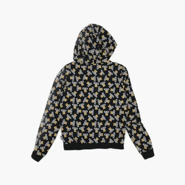 Moschino Moschino Hooded Bear Zip-Up Sweatshirt 0079 Size XS / US 0-2 / IT 36-38 - 3 Thumbnail