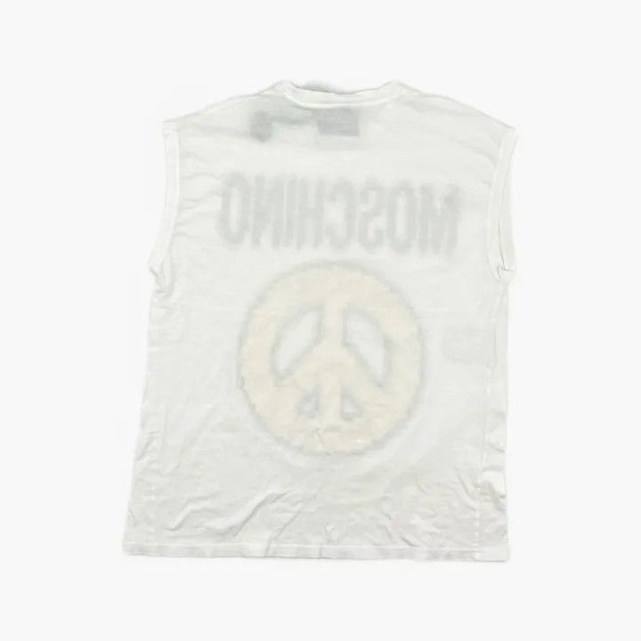 Moschino Moschino SS20 Unique Graphic T-Shirt for Women 0079 Size L / US 10 / IT 46 - 3 Thumbnail