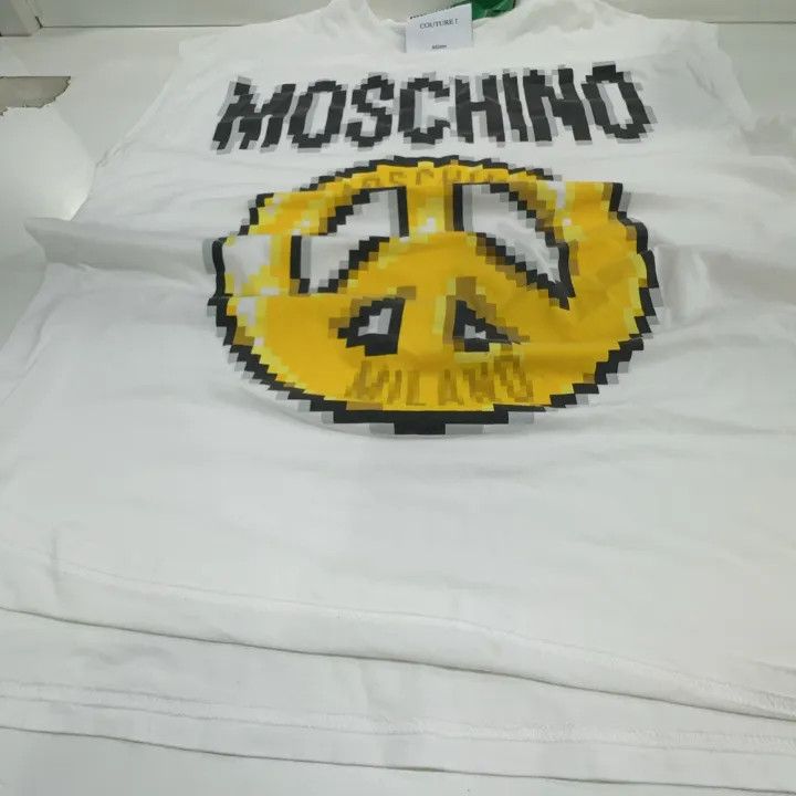 Moschino Moschino SS20 Unique Graphic T-Shirt for Women 0079 Size L / US 10 / IT 46 - 8 Thumbnail