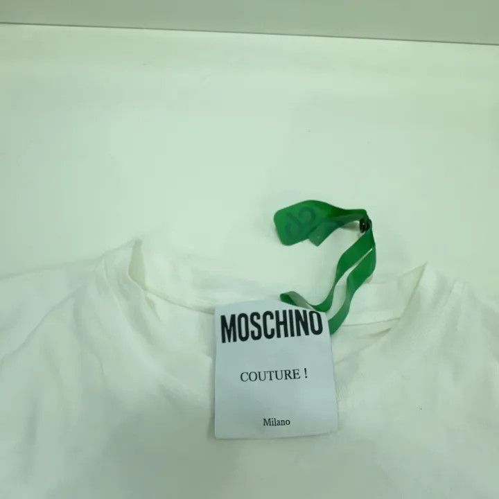 Moschino Moschino SS20 Unique Graphic T-Shirt for Women 0079 Size L / US 10 / IT 46 - 7 Thumbnail