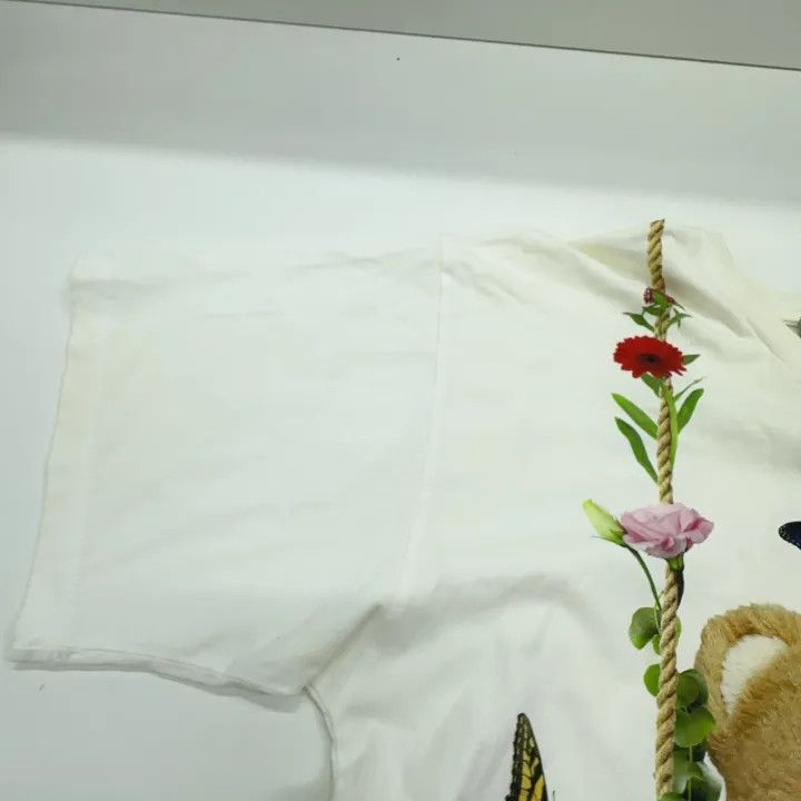 Moschino Moschino Teddy Bear Garden Print T-Shirt 0079 Size S / US 4 / IT 40 - 9 Thumbnail