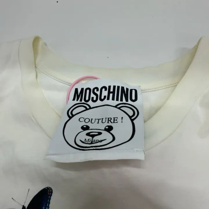 Moschino Moschino Teddy Bear Garden Print T-Shirt 0079 Size S / US 4 / IT 40 - 3 Thumbnail