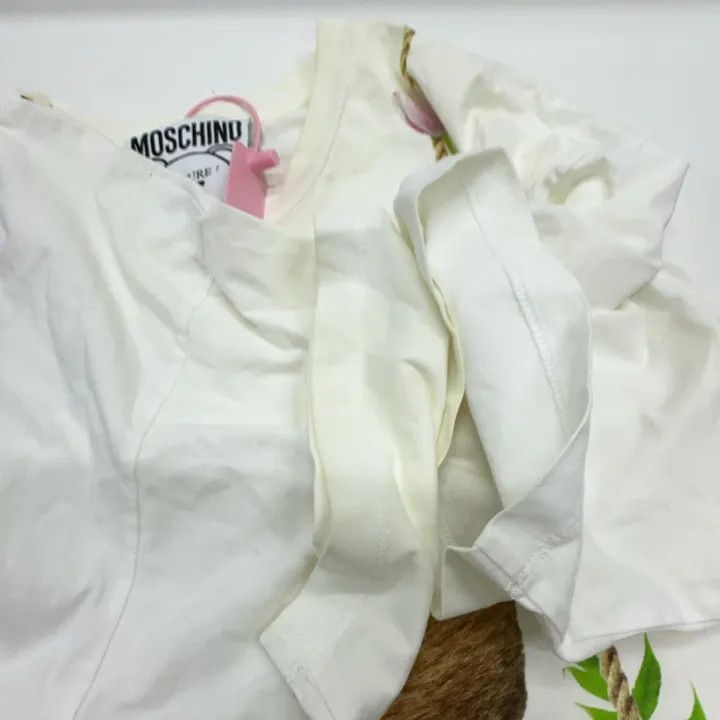 Moschino Moschino Teddy Bear Garden Print T-Shirt 0079 Size S / US 4 / IT 40 - 13 Thumbnail