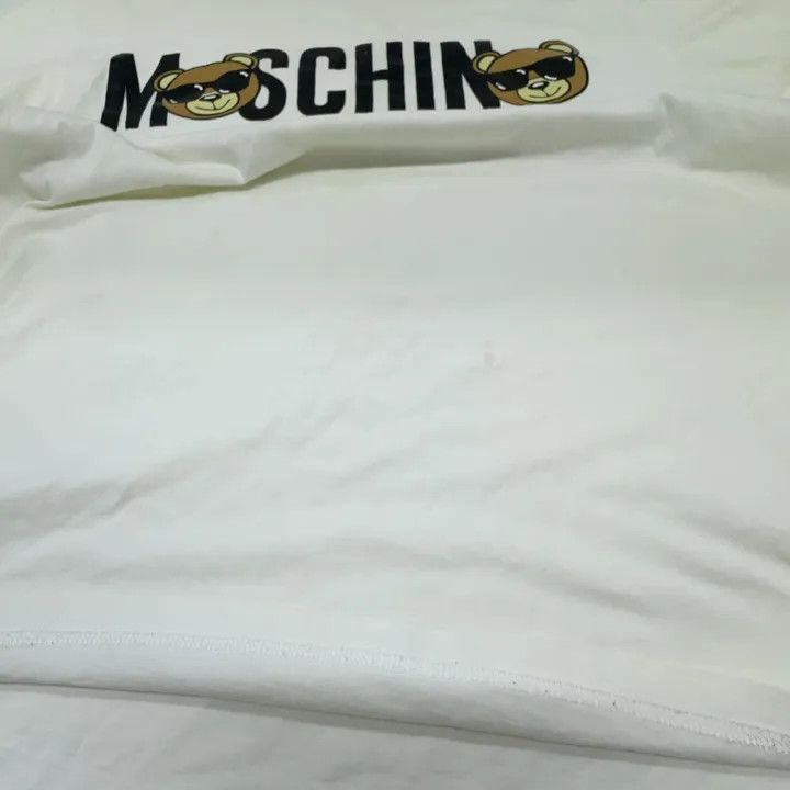 Moschino Moschino Panda Graphic T-Shirt for Women 0079 Size L / US 10 / IT 46 - 9 Thumbnail