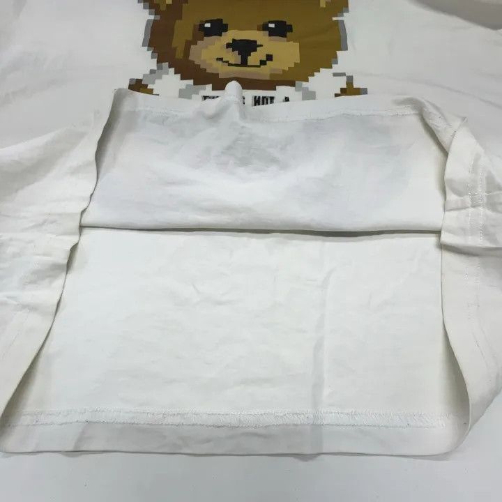 Moschino Moschino Teddy Bear Print Short Sleeve T-shirt 0079 Size S / US 4 / IT 40 - 11 Thumbnail