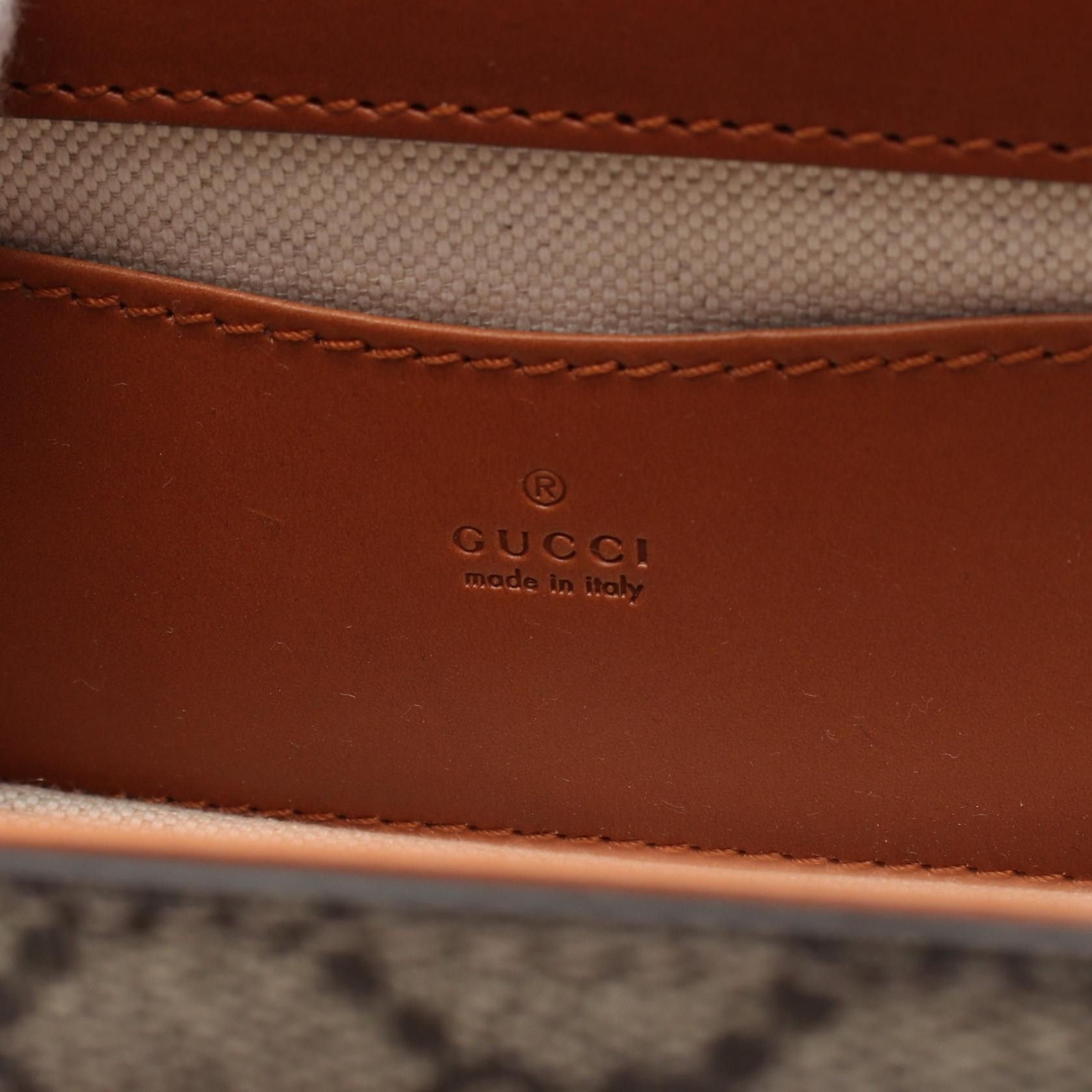 Gucci Gucci Gucci Bamboo 1947 PVC Coated Canvas Leather 2way Belt Bag Canvas Belt Bag 681137 Size ONE SIZE - 4 Thumbnail