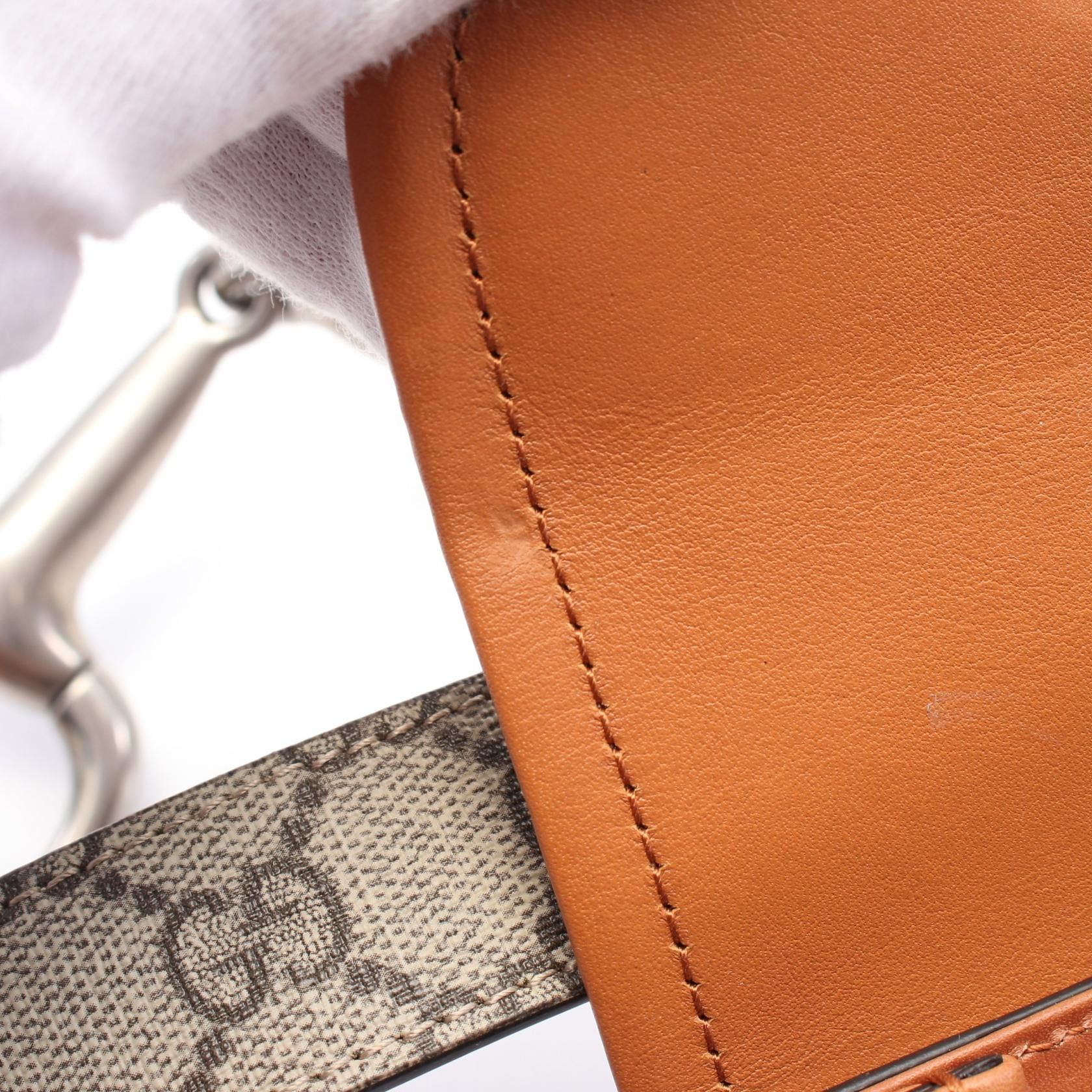Gucci Gucci Gucci Bamboo 1947 PVC Coated Canvas Leather 2way Belt Bag Canvas Belt Bag 681137 Size ONE SIZE - 5 Thumbnail