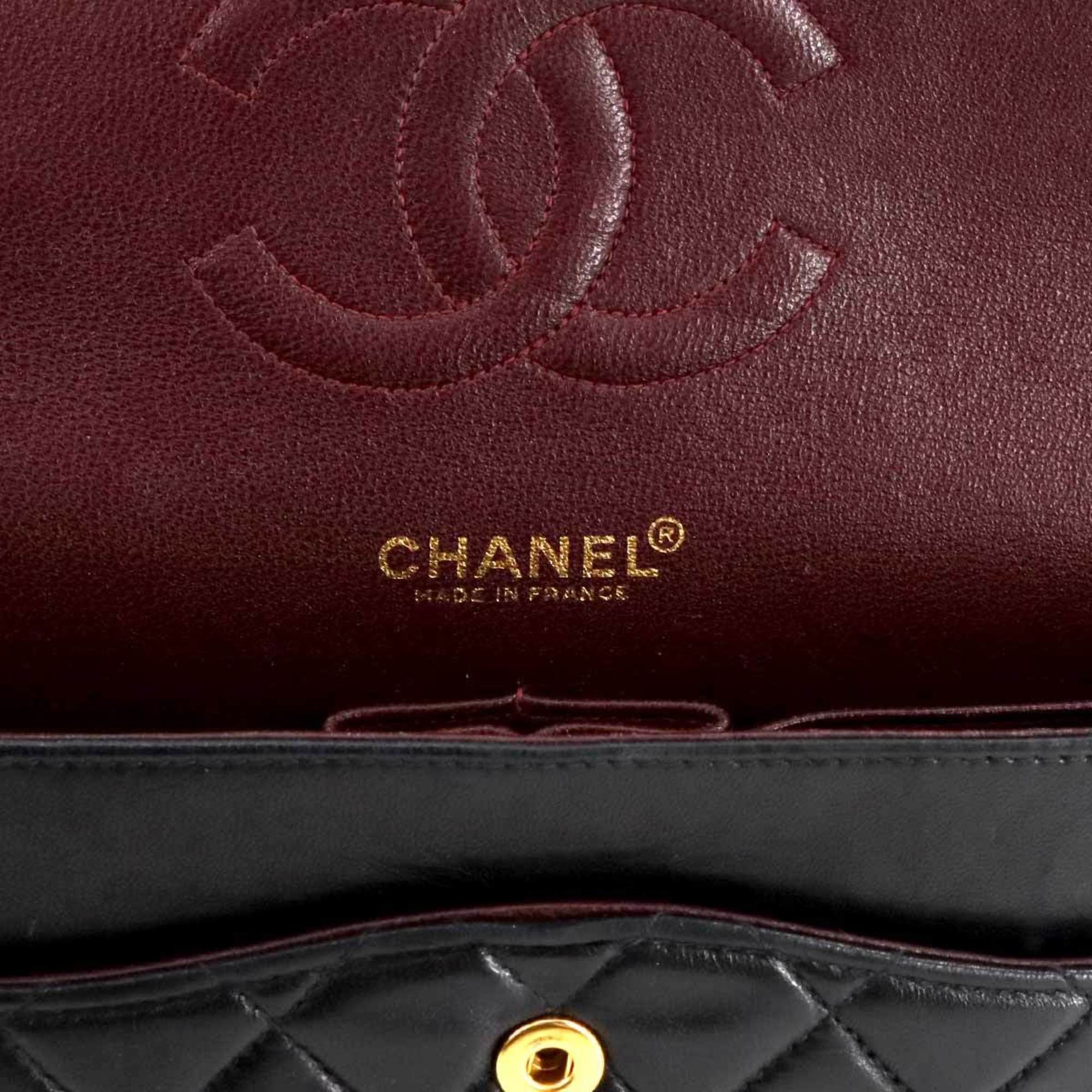 Chanel Chanel Flap Bag Cuir Noir shoulder Size ONE SIZE - 8 Thumbnail