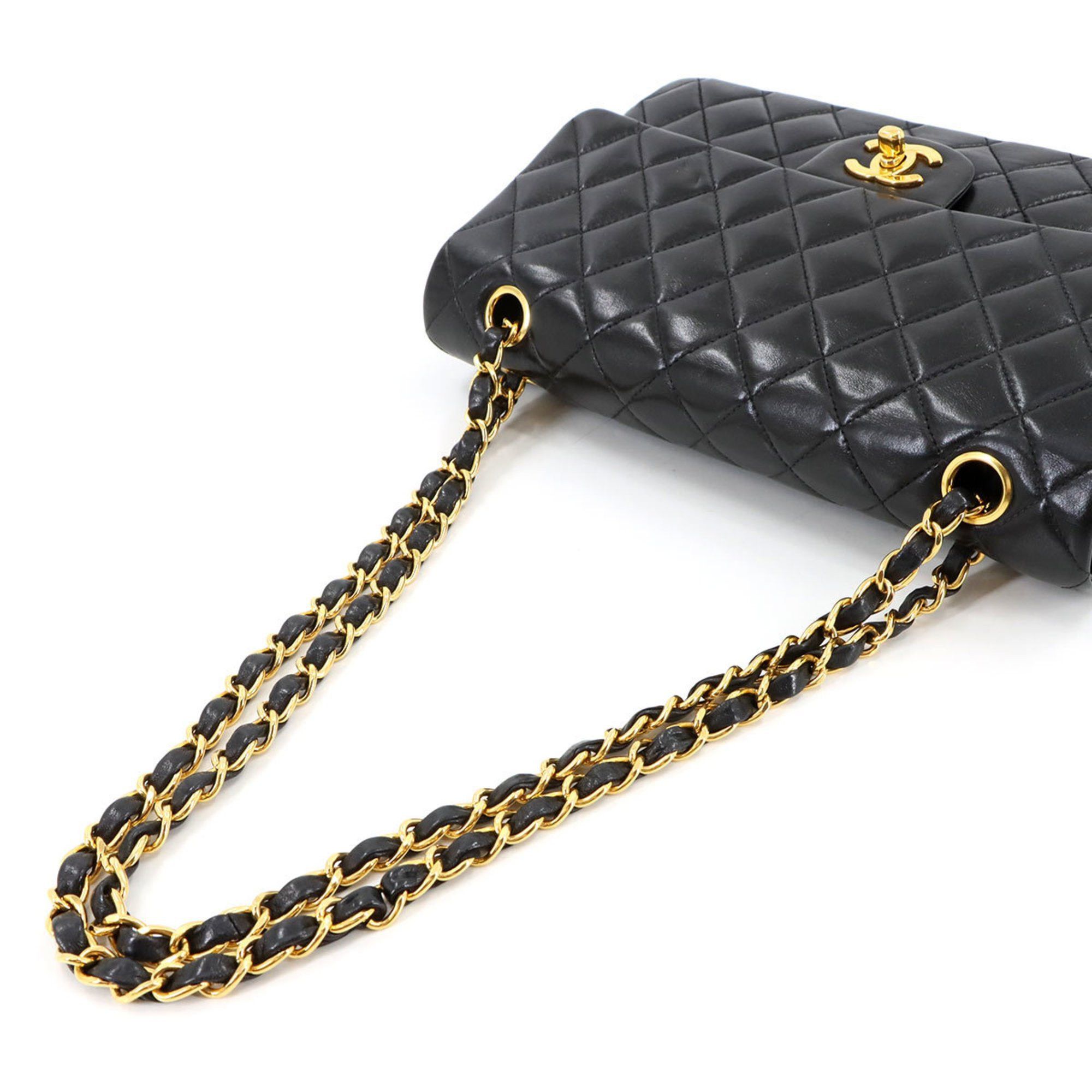 Chanel Chanel Flap Bag Cuir Noir shoulder Size ONE SIZE - 4 Thumbnail
