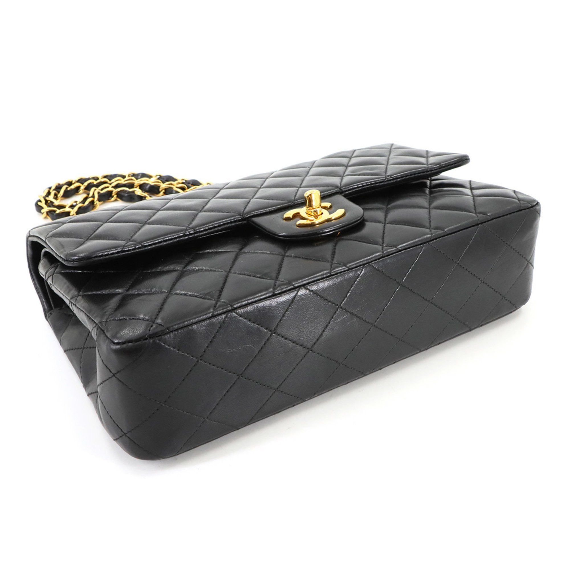 Chanel Chanel Flap Bag Cuir Noir shoulder Size ONE SIZE - 5 Thumbnail