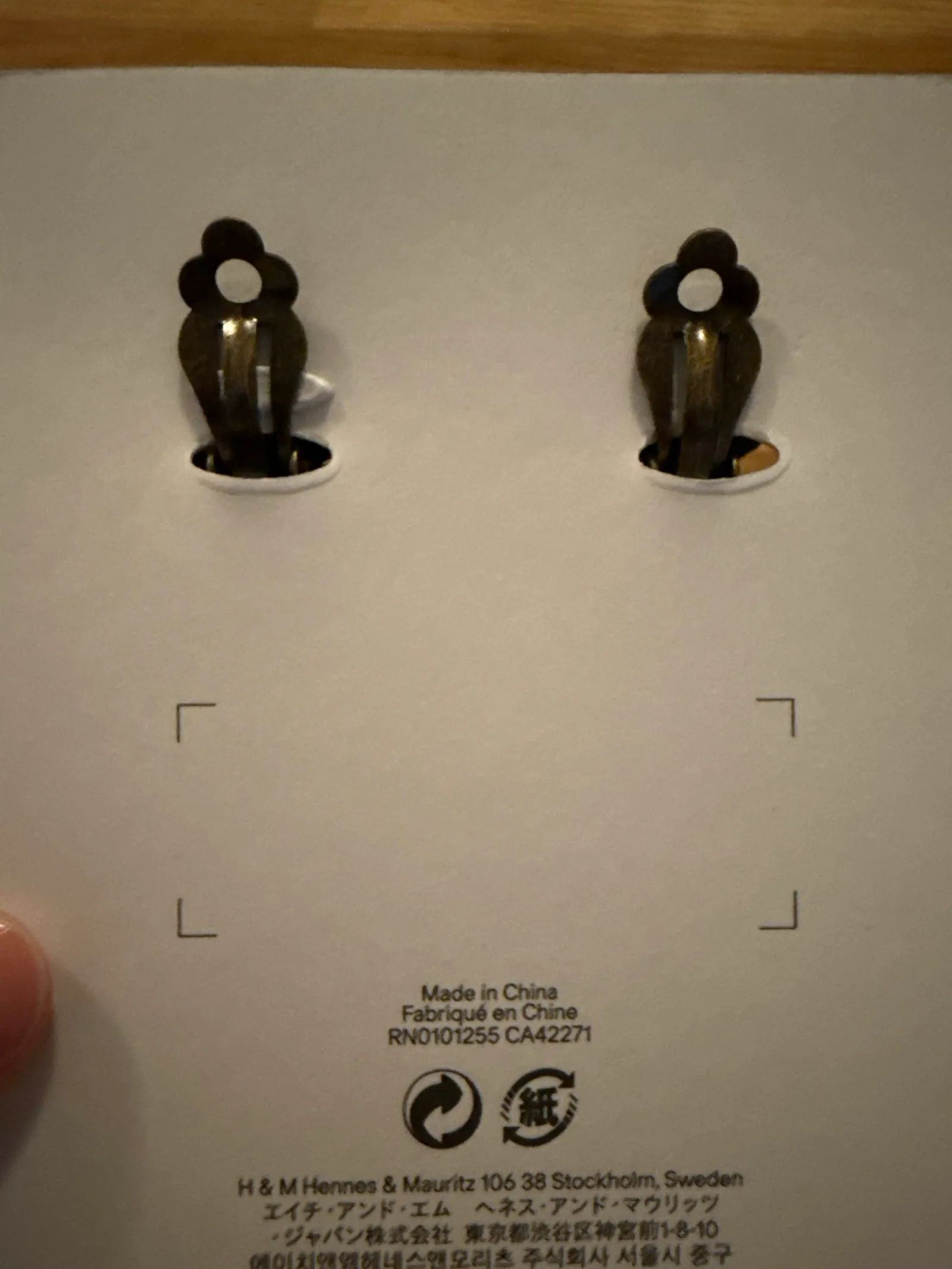 H&M H&M STUDIOS Earrings Size ONE SIZE - 4 Thumbnail