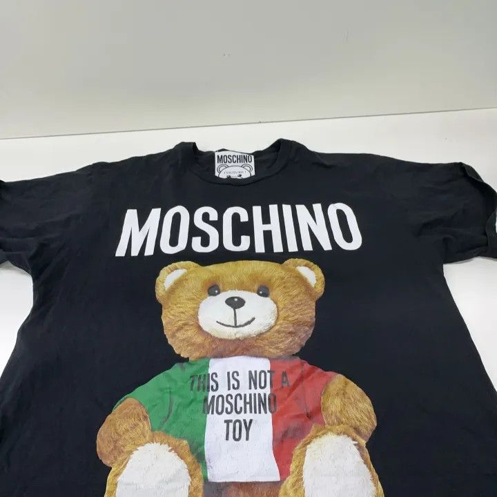 Moschino Moschino Teddy Bear Graphic T-Shirt 0079 Size XS / US 0-2 / IT 36-38 - 9 Thumbnail
