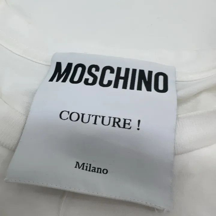 Moschino Moschino Rainbow Pony Print Short Sleeve T-Shirt 0079 Size XS / US 0-2 / IT 36-38 - 4 Thumbnail