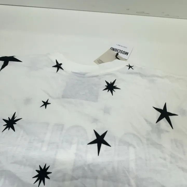 Moschino Moschino Space Bear Graphic T-Shirt for Women 0079 Size XXS / US 00 / IT 34 - 11 Thumbnail
