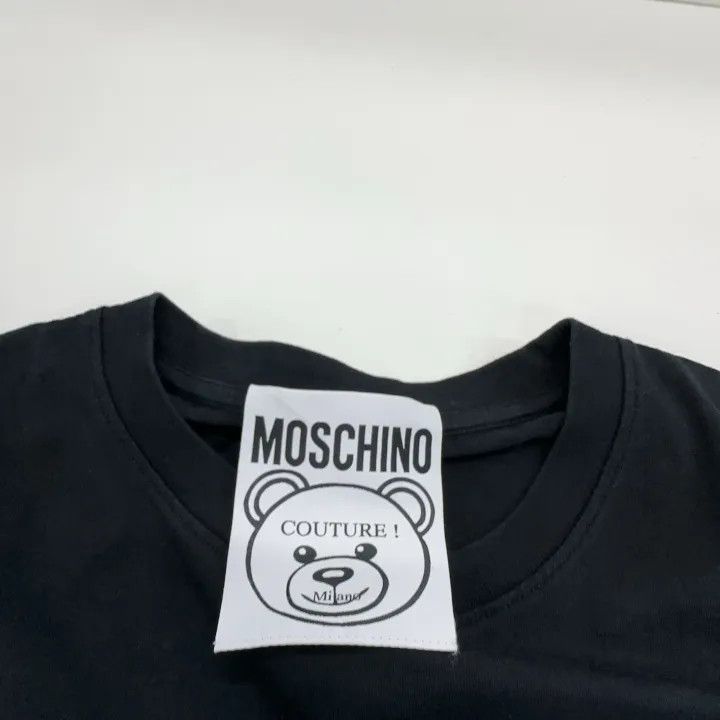 Moschino Moschino Teddy Bear Short Sleeve T-Shirt 0079 Size L / US 10 / IT 46 - 5 Thumbnail