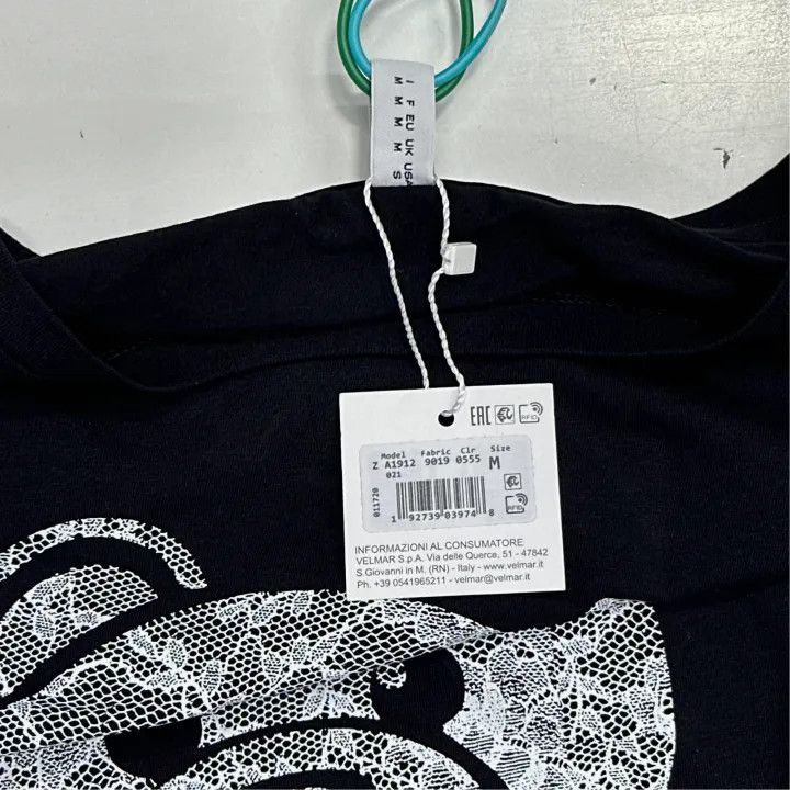 Moschino Moschino Underwear Black Bear Logo Dress 0079 Size M / US 6-8 / IT 42-44 - 2 Thumbnail