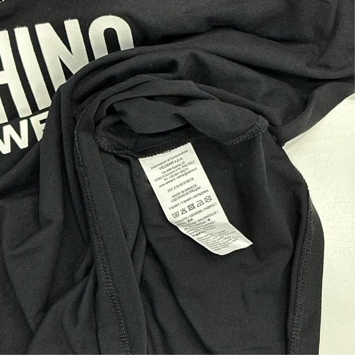 Moschino Moschino Underwear Black Bear Logo Dress 0079 Size M / US 6-8 / IT 42-44 - 3 Thumbnail