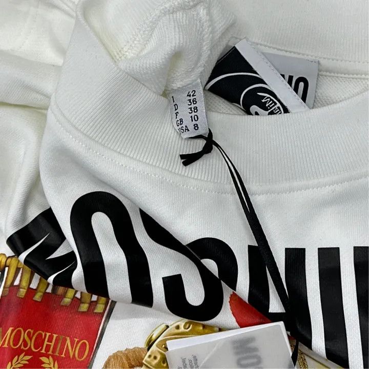Moschino Moschino Teddy Bear Print Sweatshirt for Women 0079 Size M / US 6-8 / IT 42-44 - 6 Thumbnail