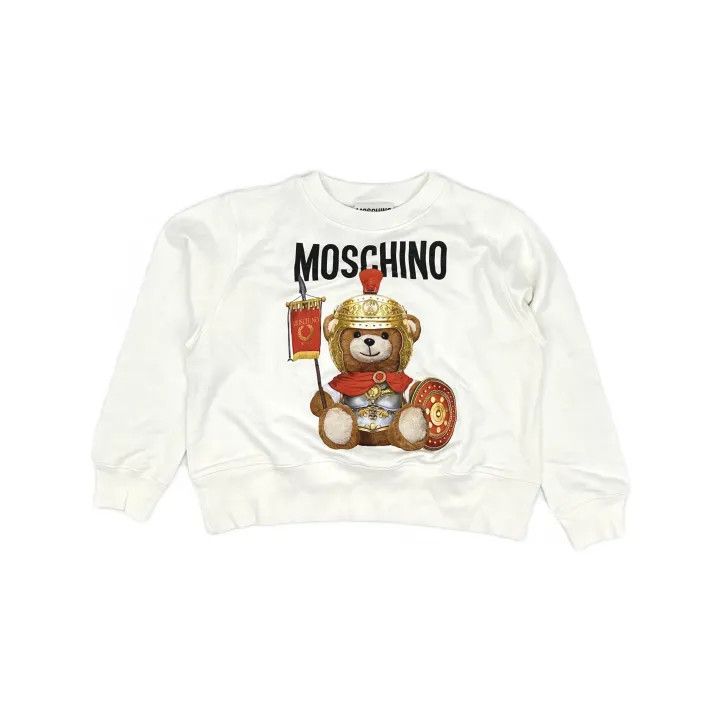 Moschino Moschino Teddy Bear Print Sweatshirt for Women 0079 Size M / US 6-8 / IT 42-44 - 2 Thumbnail