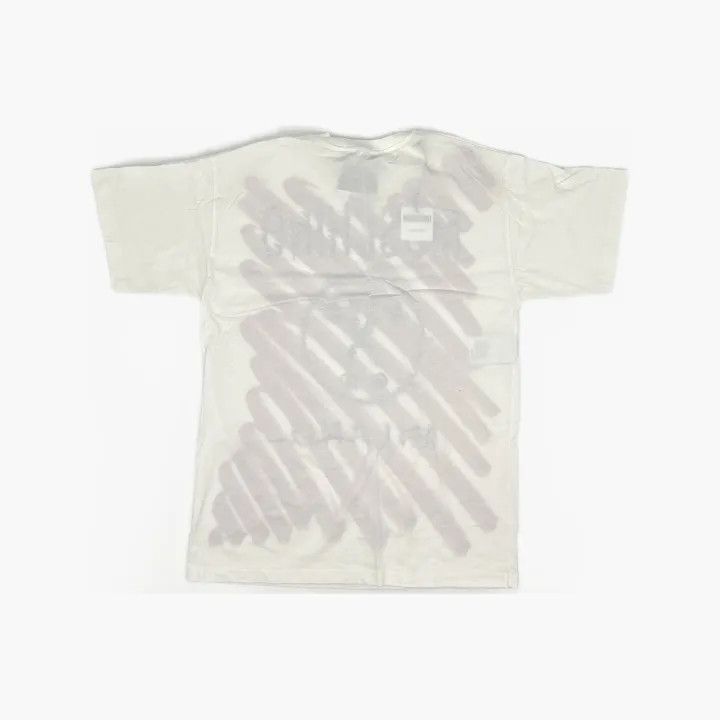 Moschino Moschino Red Graffiti Print Short Sleeve T-Shirt 0079 Size XS / US 0-2 / IT 36-38 - 3 Thumbnail