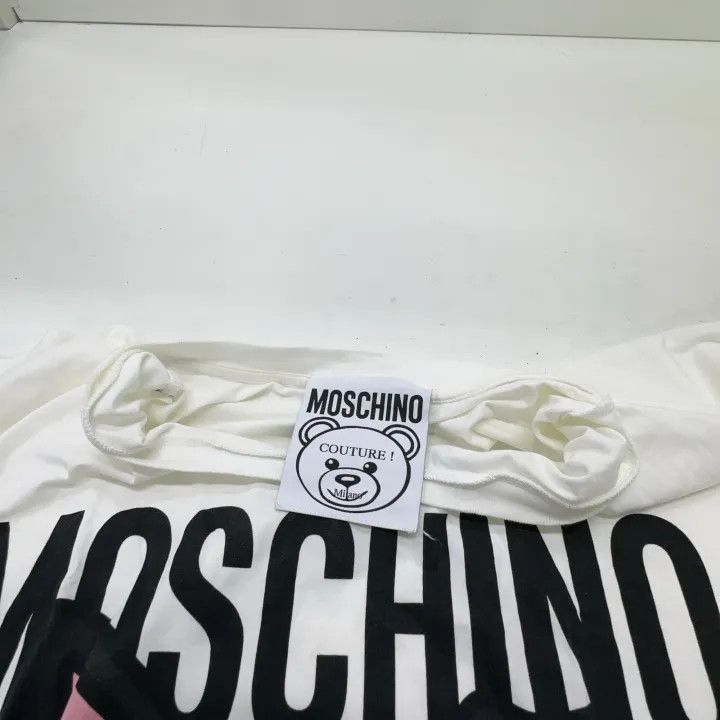 Moschino Moschino Playful Bear Graphic T-Shirt for Women 0079 Size XS / US 0-2 / IT 36-38 - 7 Thumbnail