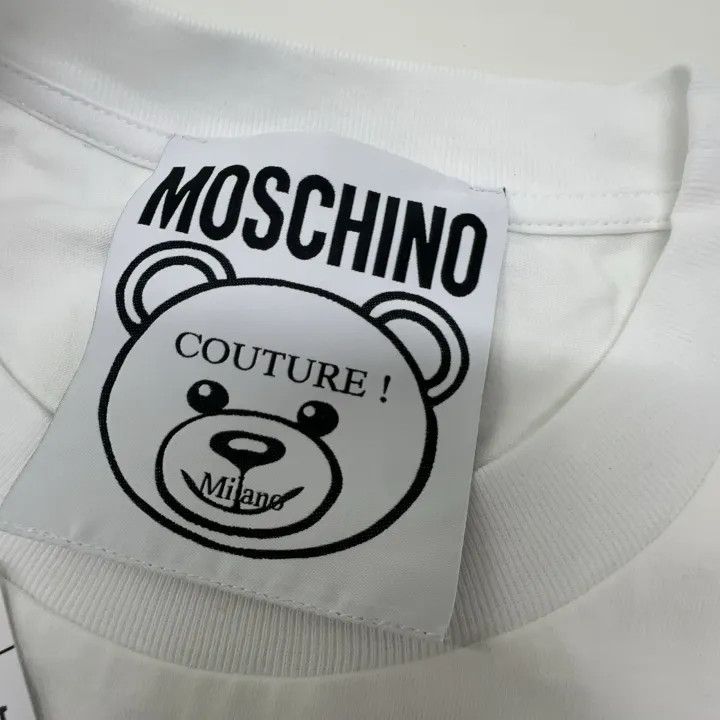Moschino Moschino Graphic Print Short Sleeve T-Shirt 0079 Size S / US 4 / IT 40 - 7 Thumbnail