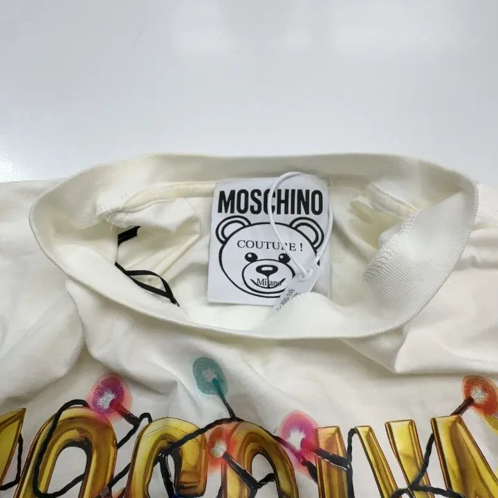 Moschino Moschino Printed Short Sleeve T-Shirt for Women 0079 Size XS / US 0-2 / IT 36-38 - 9 Thumbnail