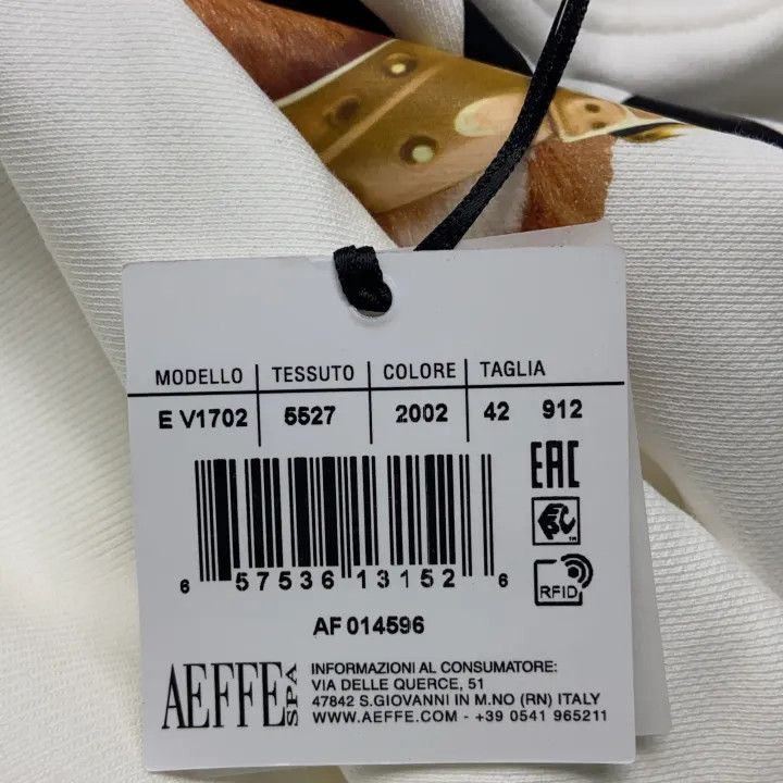 Moschino Moschino White Hooded Long Sleeve Sweatshirt 0079 Size M / US 6-8 / IT 42-44 - 6 Thumbnail