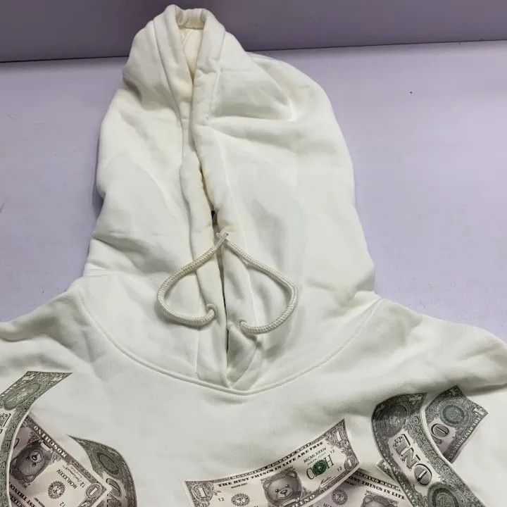 Moschino Moschino Money Bear Hooded Sweatshirt for Women 0079 Size L / US 10 / IT 46 - 9 Thumbnail