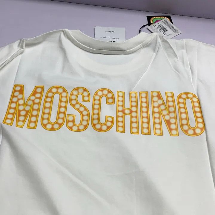 Moschino Moschino Playful Graphic Short Sleeve T-Shirt 0079 Size M / US 6-8 / IT 42-44 - 7 Thumbnail