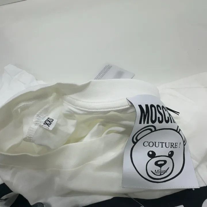 Moschino Moschino Classic Short Sleeve Bear T-shirt 0079 Size XXS / US 00 / IT 34 - 6 Thumbnail