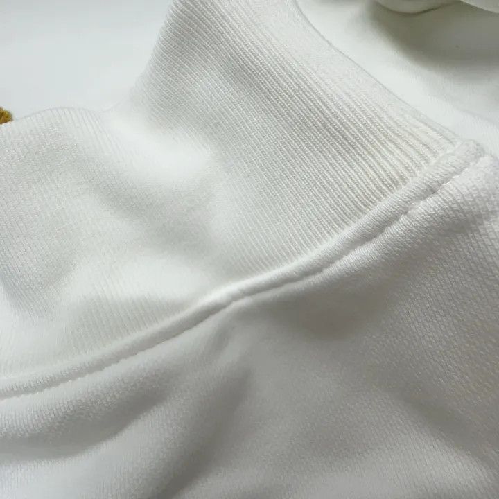 Moschino Moschino White Graphic Sweatshirt for Women 0079 Size M / US 6-8 / IT 42-44 - 8 Thumbnail