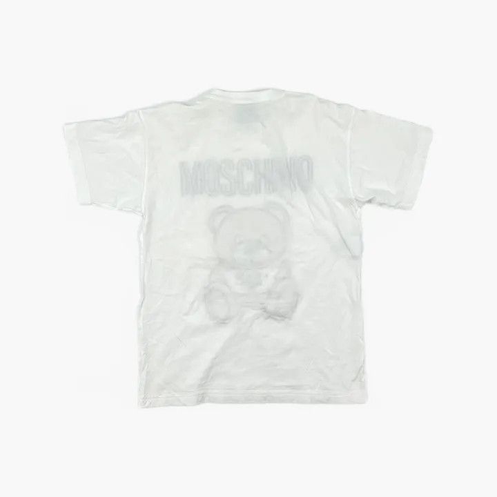 Moschino Moschino SS21 Bear Print White T-Shirt 0079 Size S / US 4 / IT 40 - 3 Thumbnail