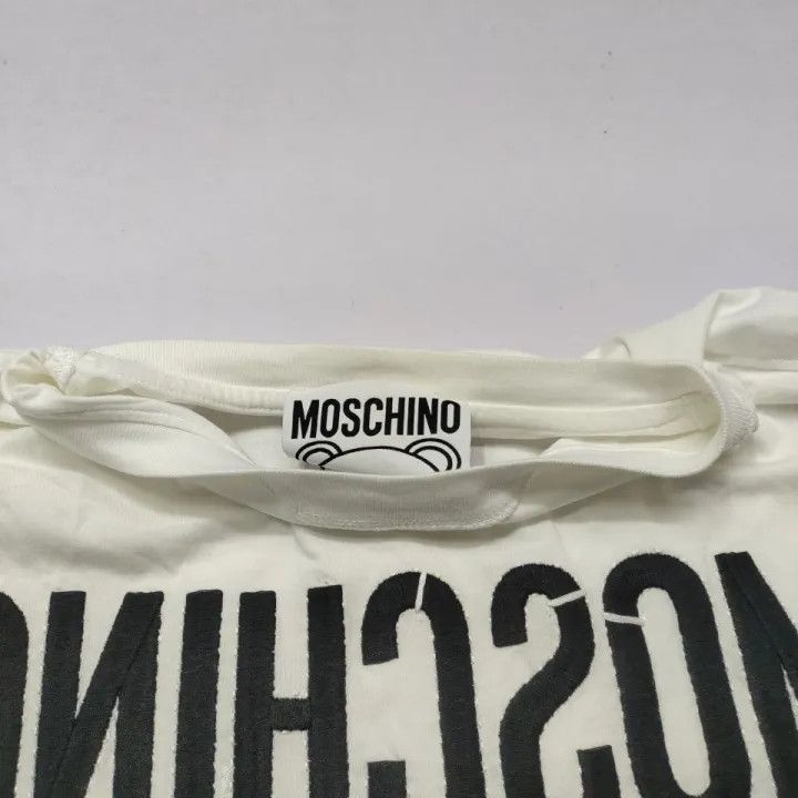 Moschino Moschino SS21 Bear Print White T-Shirt 0079 Size S / US 4 / IT 40 - 7 Thumbnail