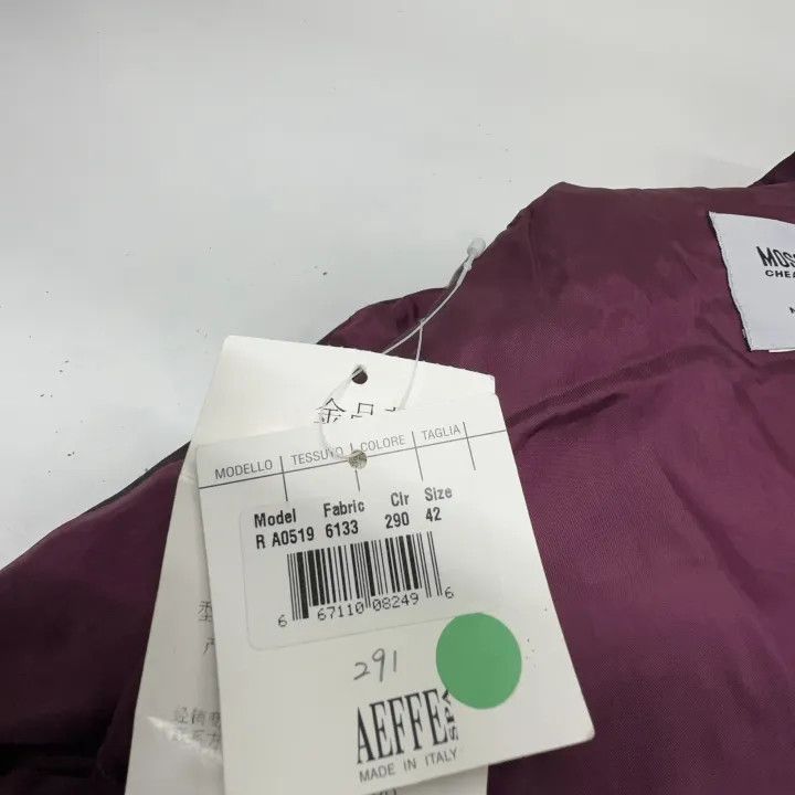 Moschino Moschino Stylish Purple Tailored Blazer with Pockets 0079 Size M / US 6-8 / IT 42-44 - 7 Thumbnail