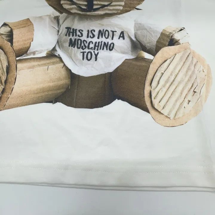Moschino Moschino Teddy Bear Graphic T-shirt for Women 0079 Size XXS / US 00 / IT 34 - 10 Thumbnail