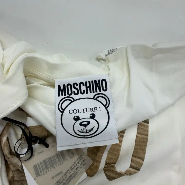 Moschino Moschino Teddy Bear Graphic T-shirt for Women 0079 Size XXS / US 00 / IT 34 - 6 Thumbnail