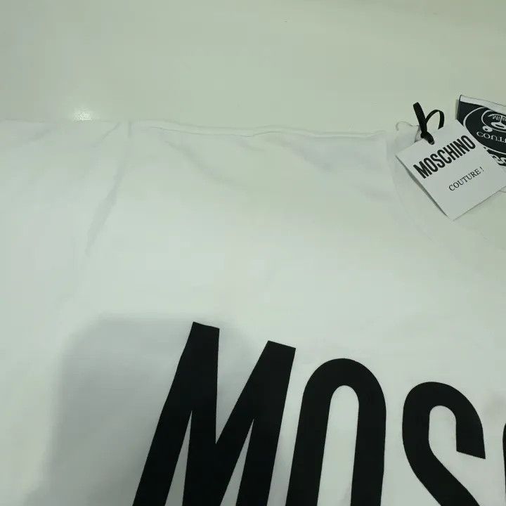 Moschino Moschino Teddy Bear Oversized Graphic T-Shirt 0079 Size XXS / US 00 / IT 34 - 8 Thumbnail