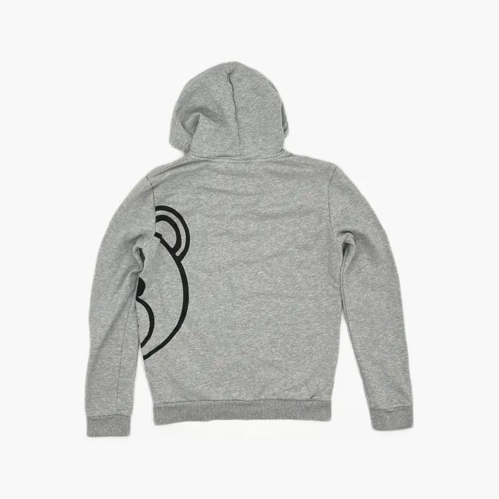 Moschino Moschino Gray Bear Graphic Hoodie for Women 0079 Size M / US 6-8 / IT 42-44 - 3 Thumbnail