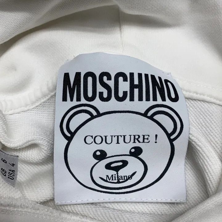 Moschino Moschino Money Bear Hoodie for Women 0079 Size M / US 6-8 / IT 42-44 - 4 Thumbnail