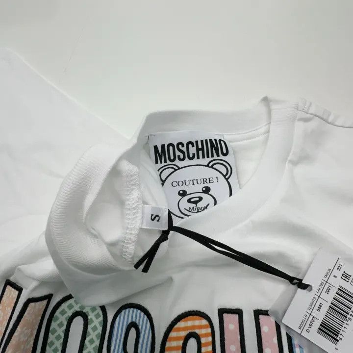 Moschino Moschino Bear Print Oversized T-Shirt 0079 Size S / US 4 / IT 40 - 5 Thumbnail