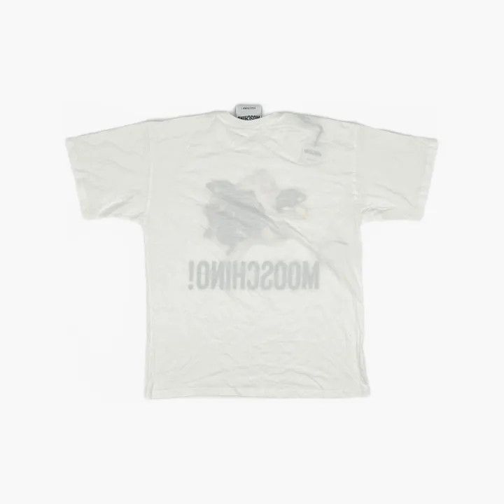 Moschino Moschino Cow Print Short Sleeve T-Shirt 0079 Size L / US 10 / IT 46 - 3 Thumbnail