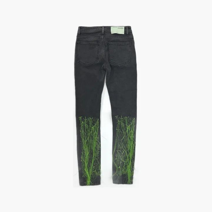 Off-White Off-White Slim-Fit Denim Pants in Black 0079 Size 25" / US 0 / IT 36 - 3 Thumbnail