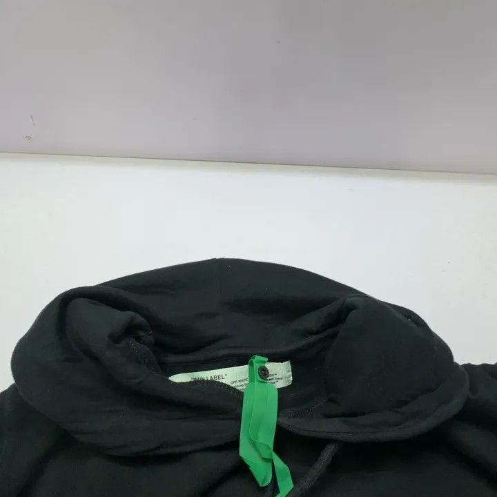 Off-White Off-White Printed Hooded Long Sleeve T-Shirt 0079 Size S / US 4 / IT 40 - 7 Thumbnail