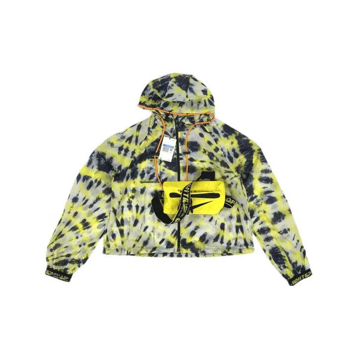 Off-White Nike x OFF-WHITE Tie Dye Cropped Jacket 0079 Size M / US 6-8 / IT 42-44 - 2 Thumbnail