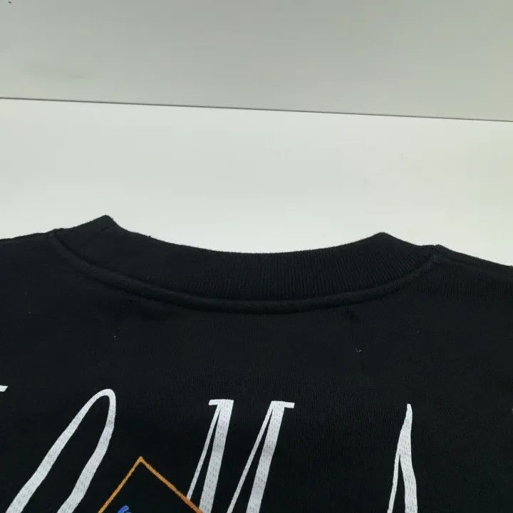 Off-White Off-White Black Long Sleeve Crewneck Sweatshirt 0079 Size M / US 6-8 / IT 42-44 - 12 Thumbnail