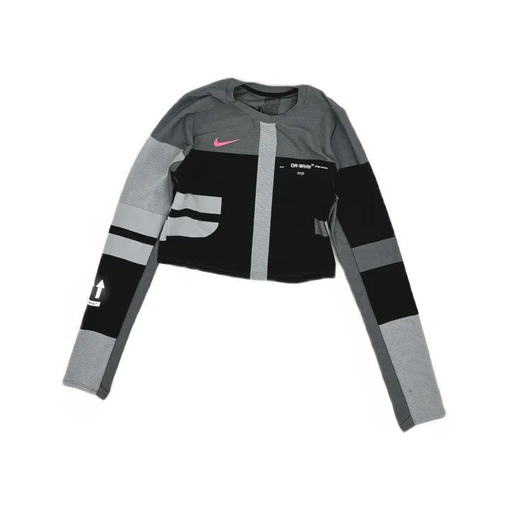 Off-White Off-White Nike Women's NRG Easy Run Top 0079 Size M / US 6-8 / IT 42-44 - 2 Thumbnail